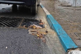 Tekirdağ’da sağanak yağış etkili oldu