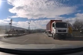 Ters şeritte dehşet anları