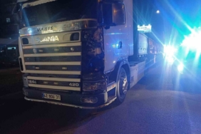 Tırın çarptığı kadın ağır yaralandı