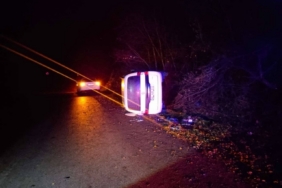 Tokat’ta otomobil kontrolden çıktı: 1 yaralı