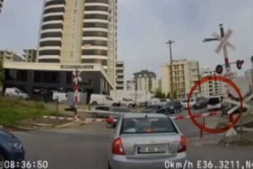 Tren yolu hattında trafik güvenliğini tehlikeye düşüren sürücüye ceza