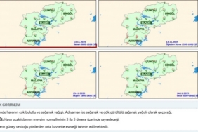Tunceli’de sağanak yağış etkili oldu