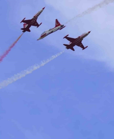 Türk Yıldızlarından Çorlu’da muhteşem gösteri