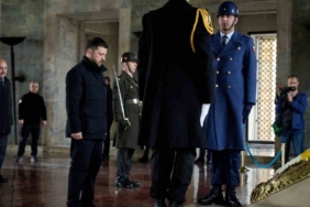 Ukrayna Devlet Başkanı Zelenskiy Anıtkabir’de