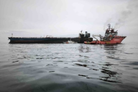 Ulaştırma ve Altyapı Bakanlığı: "Patlama ve yangın meydana geldiği ihbarı alınan KAIROS isimli gemideki yangın tamamen söndürülmüştür"