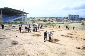 Uşak Üniversitesi, Milli Ağaçlandırma Günü’nde yeşil gelecek için el ele verdi