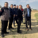 Uşak Üniversitesi Sivil Havacılık MYO, havalimanındaki kaza kırım ve yangın tatbikatına katıldı