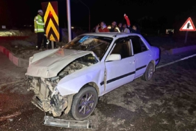 Uşak’ta iki araç çarpıştı: 1’i bebek 10 yaralı