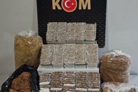 Uşak’ta kaçak tütün ve makaron operasyonu