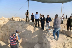 Vali Şıldak Harran’daki kazı çalışmalarını inceledi