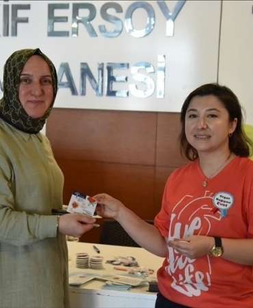 Vatandaşlardan organ bağışına yoğun ilgi