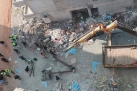 Vincin kırılmasıyla 2 işçi 25 metreden yere çakıldı