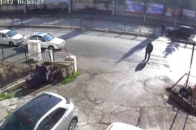 Yaya geçidinde 5 gün arayla yaşanan iki kaza kamerada