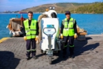 Yeni nesil elektrikli yol süpürme araçları Bodrum’da