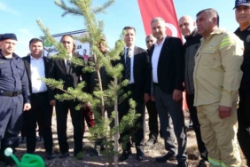 Yeşil Vatan Şehidi Bayram Eren Arslan adına Sorgun’da hatıra ormanı oluşturuldu