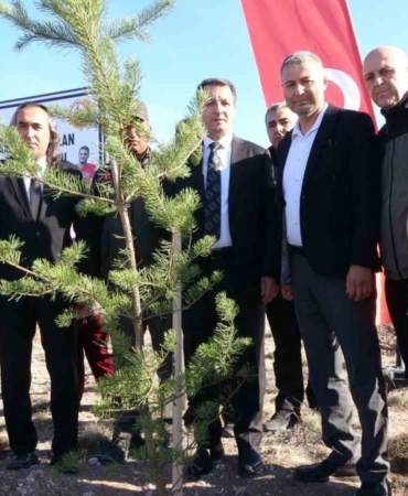 Yeşil Vatan Şehidi Bayram Eren Arslan adına Sorgun’da hatıra ormanı oluşturuldu