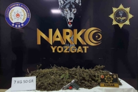 Yozgat’ta 7 kilo esrar ele geçirildi