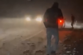 Yüksekova-Şemdinli kara yolunda tipi ve fırtınada mahsur kalanları ekipler kurtardı