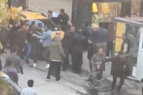 Yüksekova’da cadde ortasında kavga