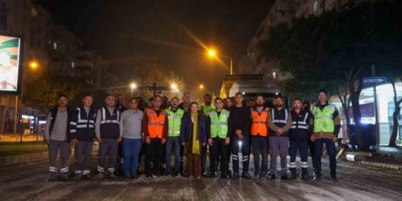 100. Yıl Bulvarı’nda asfalt çalışmasının ilk etabı tamamlandı