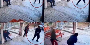 12 yaşındaki öğrenci okul müdürünü vurdu: O anlar kamerada