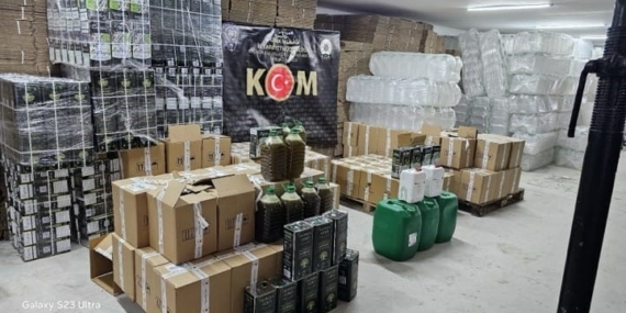 3 ton zeytinyağından 23 ton sahte zeytinyağı yaptılar