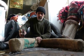 55 yıllık semer ustası teknolojiye meydan okuyor