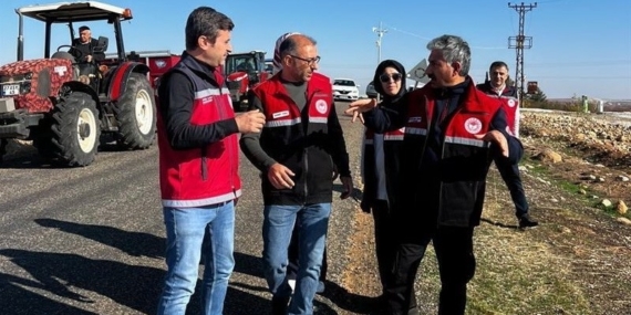 750 Dekarlık alanda gübreleme çalışması yapıldı