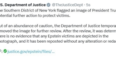 ABD’den Epstein dosyalarına sansür eleştirilerine yanıt: "Trump ile hiçbir ilgisi yok"