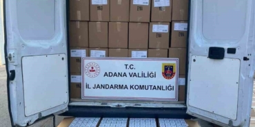 Adana’da 2 milyon 270 bin adet kaçak makaron ele geçirildi