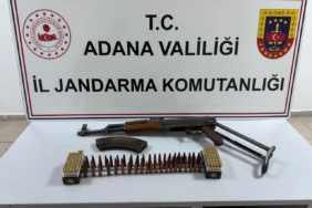 Adana’da uzun namlulu silahla yakalanan 2 şüpheli tutuklandı