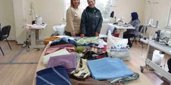 ADEM kursiyerlerine malzeme desteği