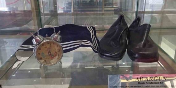 Adıyaman Şehitlik Müzesi’nde şehitlerin eşyaları sergilenmeye başladı