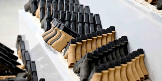 Adıyaman’da bin adet tabanca ele geçirildi