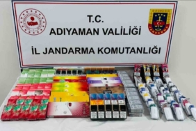 Adıyaman’da kaçak sigara operasyonu: 1 gözaltı