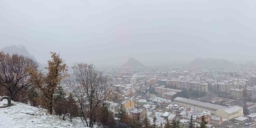 Afyonkarahisar’da kar yağışı etkili oldu