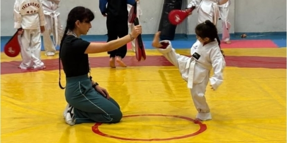 Ağrı’da taekwondo çalışmaları geleceğin sporcularını yetiştiriyor