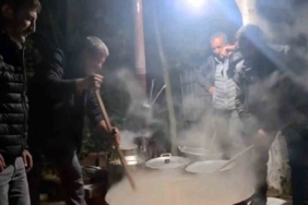 Ağrı’nın geleneksel Halise lezzeti Edirne’de ilgi gördü