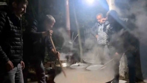 Ağrı’nın geleneksel Halise lezzeti Edirne’de ilgi gördü