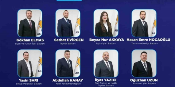 AK Parti Odunpazarı İlçe Yürütme Kurulu belli oldu
