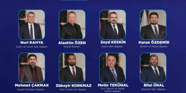 AK Parti Tepebaşı’nda ilçe yönetme kurulu belli oldu