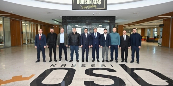 AK Partili Ataş, Kayseri OSB Yönetim Kurulu Toplantısı’na konuk oldu