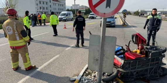 Akhisar karayolunda feci kaza: 1 ölü