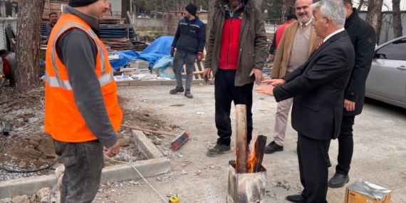 Akşehir’de yeni ilçe sağlık binasında sona doğru