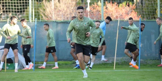 Alanyaspor, Kayserispor maçı hazırlıklarını tamamladı