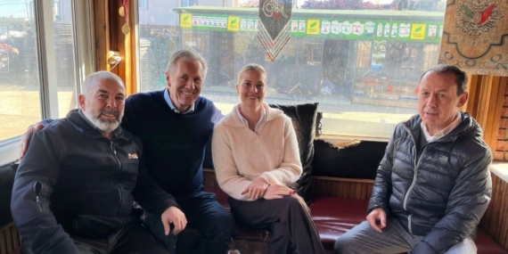 Almanya’nın 10. Cumhurbaşkanı Cristian Wolf İznik’te