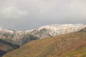 Amanoslar beyaza büründü