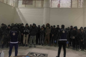 Amasya’da çinko yüklü tırdan 37 kaçak göçmen çıktı