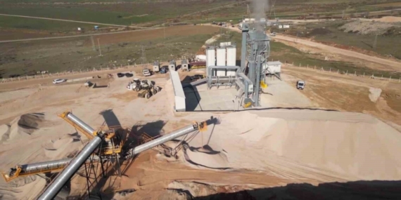 Amasya’nın asfalt plenti ve konkasör tesisiyle yılda 55 milyon TL’den fazla tasarruf sağlanacak