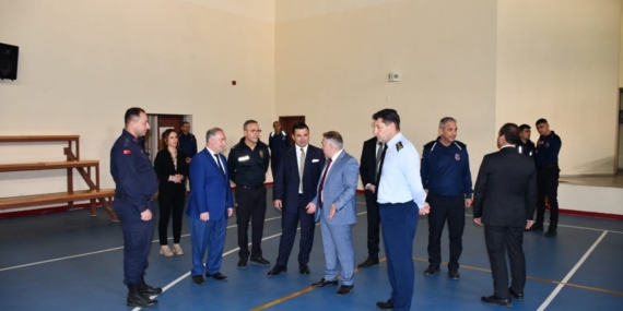 Anamur Ceza İnfaz Kurumlarında üretim, rehabilitasyon ve sosyal yaşam yerinde incelendi